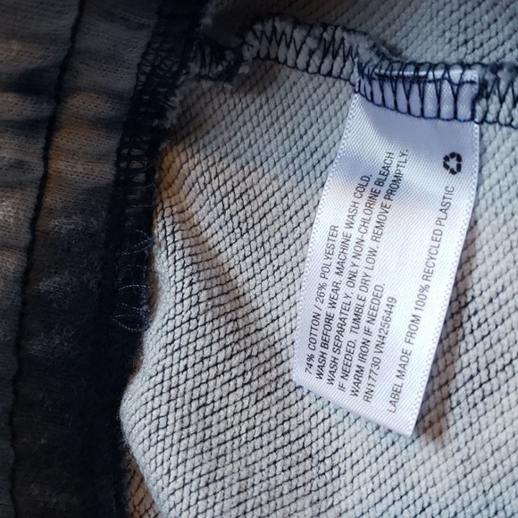 Blue and Gray Tye-Dye Sweatpants XS - NEW - Picture 6 of 7